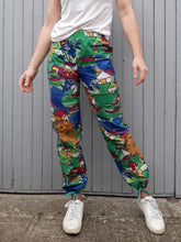 Charger l'image dans la galerie, Pantalon vintage Stella - Imprimés fantaisie. Taille S, 36, 38