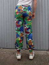 Charger l'image dans la galerie, Pantalon vintage Stella - Imprimés fantaisie. Taille S, 36, 38