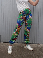 Charger l'image dans la galerie, Pantalon vintage Stella - Imprimés fantaisie. Taille S, 36, 38