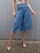 Charger l'image dans la galerie, Jupe Culotte Kaitlyn - En jean. Taille S, 36, 38. Coton