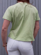 Charger l'image dans la galerie, Tee-shirt Naf Naf vert Couleurs Vintage. Taille M, 38, 40