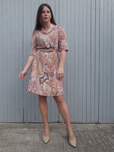 Charger l'image dans la galerie, Robe vintage Sonia - Toute boutonnée. Taille M, 38, 40. Fabriqué en France