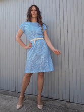 Charger l'image dans la galerie, Robe vintage Annabelle - Imprimé animal. Taille M, 36, 38. Fabriqué en France