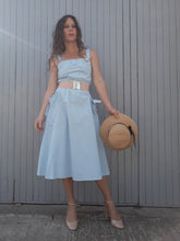 Charger l'image dans la galerie, Robe vintage Valériane - En coton. Taille M, 38, 40. Fabriqué en France