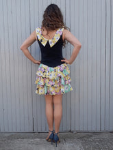 Charger l'image dans la galerie, Robe vintage Lou - A volants, Années 90'. Taille M, 38, 40. Fabriqué en France