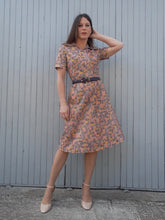Charger l'image dans la galerie, Robe vintage Sacha - Col pelle à tarte. Taille S, 36, 38