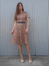 Charger l'image dans la galerie, Robe vintage Sacha - Col pelle à tarte. Taille S, 36, 38