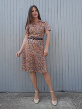 Charger l'image dans la galerie, Robe vintage Sacha - Col pelle à tarte. Taille S, 36, 38