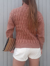 Charger l'image dans la galerie, Pull vintage Vanessa - Grosses mailles. Taille S, 36, 38