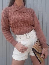 Charger l'image dans la galerie, Pull vintage Vanessa - Grosses mailles. Taille S, 36, 38