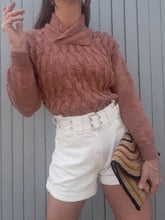 Charger l'image dans la galerie, Pull vintage Vanessa - Grosses mailles. Taille S, 36, 38