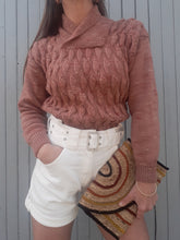 Charger l'image dans la galerie, Pull vintage Vanessa - Grosses mailles. Taille S, 36, 38