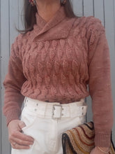 Charger l'image dans la galerie, Pull vintage Vanessa - Grosses mailles. Taille S, 36, 38