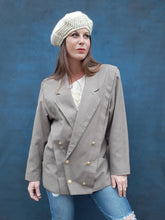 Charger l'image dans la galerie, Blazer vintage Clémence - Coupe Masculine. Taille XL, 42, 44 ou Oversize
