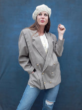 Charger l'image dans la galerie, Blazer vintage Clémence - Coupe Masculine. Taille XL, 42, 44 ou Oversize