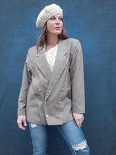Charger l'image dans la galerie, Blazer vintage Clémence - Coupe Masculine. Taille XL, 42, 44 ou Oversize