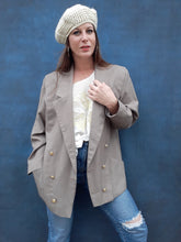 Charger l'image dans la galerie, Blazer vintage Clémence - Coupe Masculine. Taille XL, 42, 44 ou Oversize