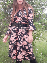 Charger l'image dans la galerie, Robe vintage Pippa - Froufrous et volants. Taille M, 38, 40. Fabriqué en France