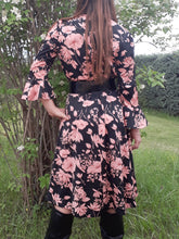 Charger l'image dans la galerie, Robe vintage Pippa - Froufrous et volants. Taille M, 38, 40. Fabriqué en France
