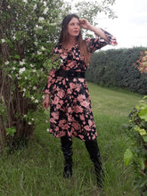 Charger l'image dans la galerie, Robe vintage Pippa - Froufrous et volants. Taille M, 38, 40. Fabriqué en France