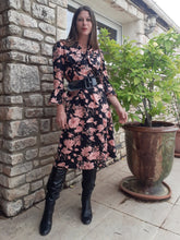 Charger l'image dans la galerie, Robe vintage Pippa - Froufrous et volants. Taille M, 38, 40. Fabriqué en France