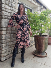 Charger l'image dans la galerie, Robe vintage Pippa - Froufrous et volants. Taille M, 38, 40. Fabriqué en France