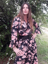 Charger l'image dans la galerie, Robe vintage Pippa - Froufrous et volants. Taille M, 38, 40. Fabriqué en France