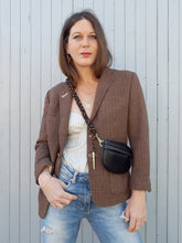 Charger l'image dans la galerie, Blazer vintage Amandine - Burberry en laine imprimé pied de poule. Taille S, 34, 36
