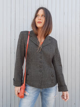 Charger l'image dans la galerie, Veste "Seconde" Monica - Gérard Darel. Noire à pois blancs. Taille M, 38, 40