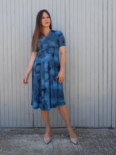 Charger l'image dans la galerie, Robe vintage Soline - Coupe portefeuille. Taille XS, 34, 36