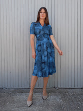 Charger l'image dans la galerie, Robe vintage Soline - Coupe portefeuille. Taille XS, 34, 36