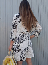 Charger l'image dans la galerie, Chemise de plage vintage - Voile transparent. Taille XL, 42, 44.
