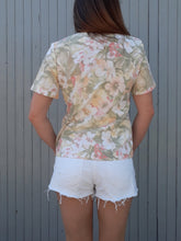 Charger l'image dans la galerie, Veste vintage Betty - Imprimé fleuri pastel. Taille S, 36, 38. Fabriqué en France
