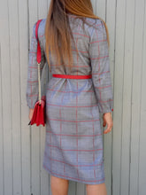 Charger l'image dans la galerie, Robe vintage Magda - Double boutonnage. Taille S, 36, 38. Fabriqué en France.