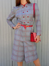 Charger l'image dans la galerie, Robe vintage Magda - Double boutonnage. Taille S, 36, 38. Fabriqué en France.