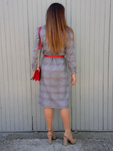 Charger l'image dans la galerie, Robe vintage Magda - Double boutonnage. Taille S, 36, 38. Fabriqué en France.