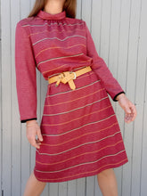 Charger l'image dans la galerie, Robe vintage Guilia - Col roulé. Taille M, 38, 40