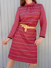 Charger l'image dans la galerie, Robe vintage Guilia - Col roulé. Taille M, 38, 40