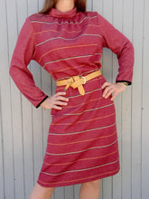 Charger l'image dans la galerie, Robe vintage Guilia - Col roulé. Taille M, 38, 40
