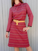Charger l'image dans la galerie, Robe vintage Guilia - Col roulé. Taille M, 38, 40