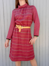 Charger l'image dans la galerie, Robe vintage Guilia - Col roulé. Taille M, 38, 40