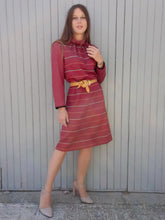 Charger l'image dans la galerie, Robe vintage Guilia - Col roulé. Taille M, 38, 40