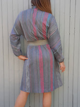 Charger l'image dans la galerie, Robe vintage Dahlia - Noeud au col. Taille M, 38, 40