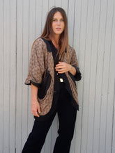 Charger l'image dans la galerie, Veste vintage Diana - Poches plissées et imprimé floral. Taille L, 40, 42