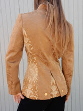 Charger l'image dans la galerie, Veste Katia - Les soleils d'Arles. Chamois. Taille S, 34, 36, 38.