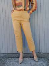 Charger l'image dans la galerie, Pantalon vintage Soline - Moutarde. Taille M, 38, 40. Fabriqué en France
