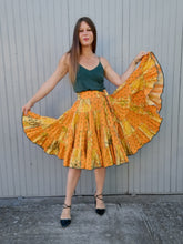 Charger l'image dans la galerie, Jupe vintage Maud. Provençale, Arlésienne. Taille S, M, 36, 38, 40. Fabriqué en France.