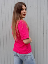 Charger l'image dans la galerie, Blazer vintage Cécilia - Fuschia. Taille S, 36, 38. Fabriqué en France.
