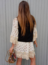 Charger l'image dans la galerie, Gilet "Seconde" Carrie - Broderies bohèmes, folk. Taille L, 40, 42