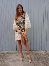 Charger l'image dans la galerie, Gilet "Seconde" Carrie - Broderies bohèmes, folk. Taille L, 40, 42